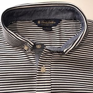 Brooks Brothers Long Sleeve Polo Button Collar